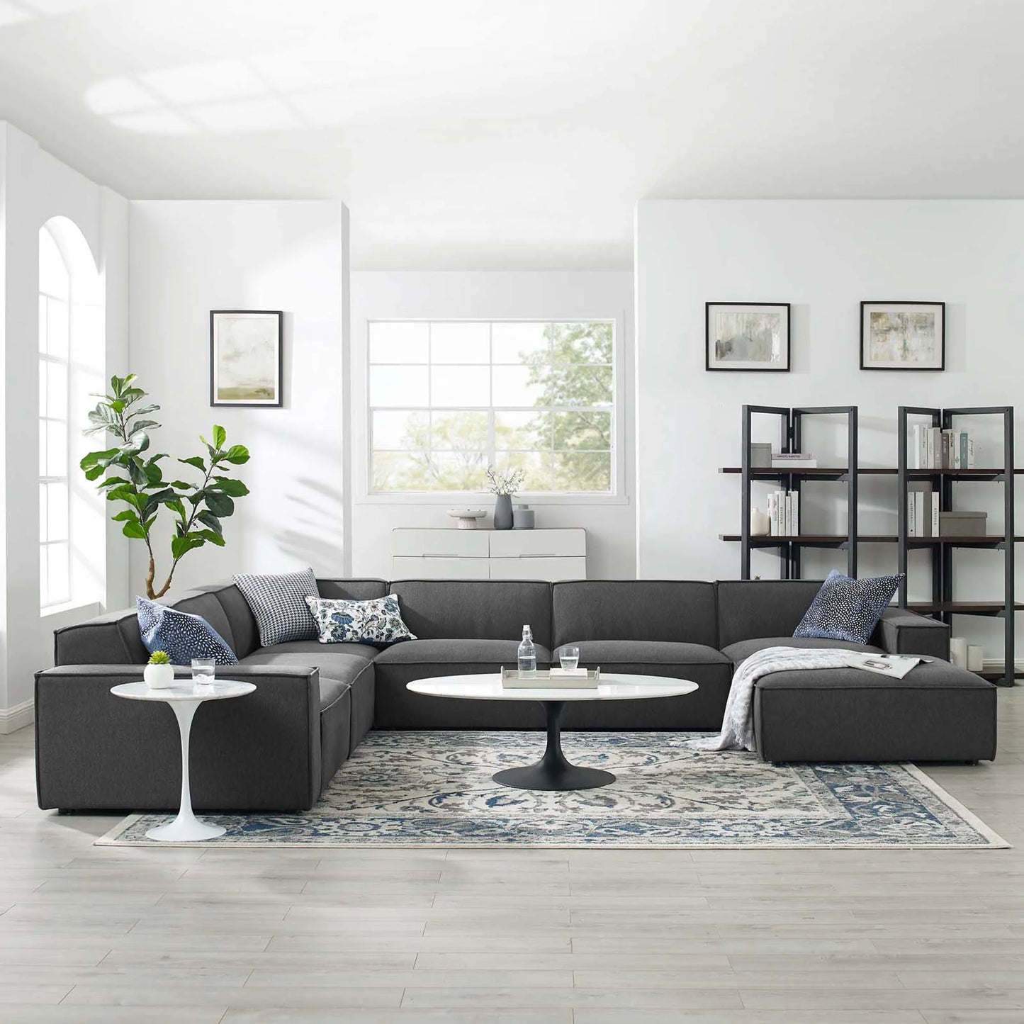 Restore 7-Piece Sectional Sofa – Bold Comfort Modular Freedom