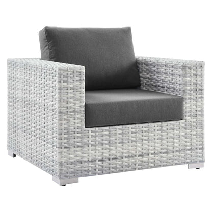 Convene Outdoor 4-Piece Patio Furniture Set - Stylish and Comfortable Seating for Outdoor Gatherings