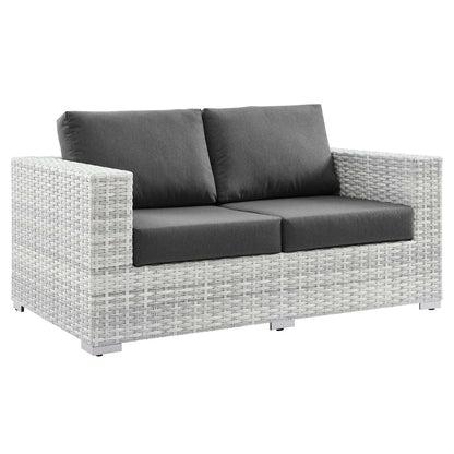 Convene Outdoor 4-Piece Patio Furniture Set - Stylish and Comfortable Seating for Outdoor Gatherings