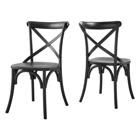 Gear Dining Side Chair – Modern Farmhouse Elegance with Durable Elm Wood & Non-Marking Foot Caps