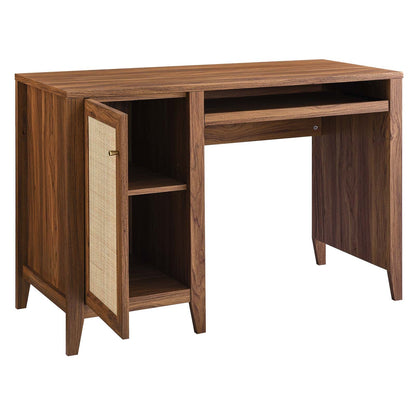 Soma 47" Oak Walnut Office Desk