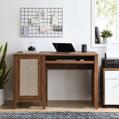 Soma 47" Oak Walnut Office Desk