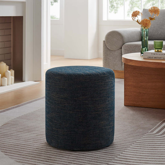 Callum Elegant Round Ottoman – Stylish and Versatile Accent for Modern Living Spaces