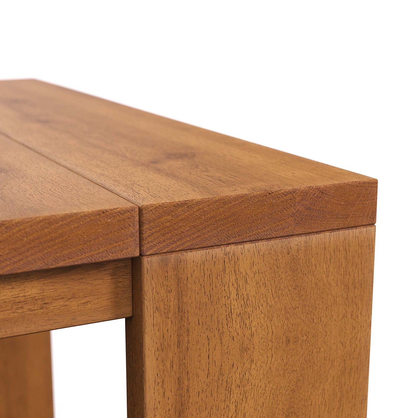 Tahoe Outdoor Patio Acacia Wood Side Table in Natural – Weather-Resistant End Table