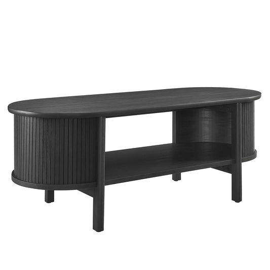 Cadence Oval Coffee Table – Elegant and Functional Living Room Accent Piece