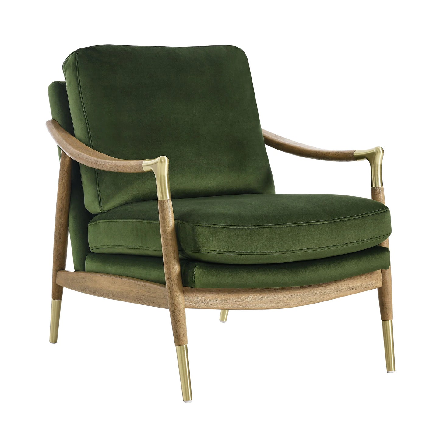 Langford Performance Velvet Accent Armchair – Stylish and Durable Velvet Chair for Modern Living Rooms