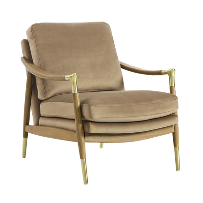 Langford Performance Velvet Accent Armchair – Stylish and Durable Velvet Chair for Modern Living Rooms