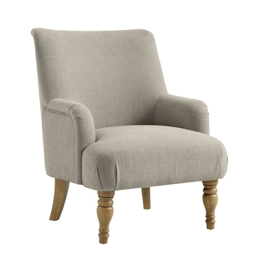 Ellington Fabric Upholstered Accent Armchair – Elegant and Comfortable Chair for Modern Living Spaces
