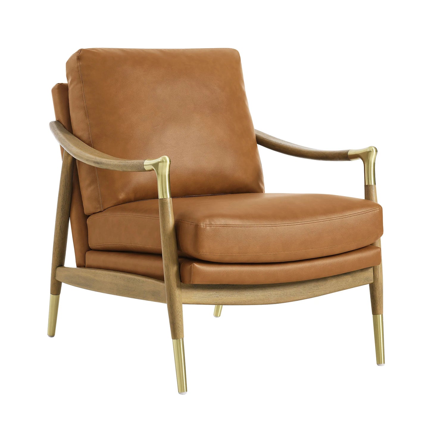 Langford Performance Velvet Accent Armchair – Stylish and Durable Velvet Chair for Modern Living Rooms