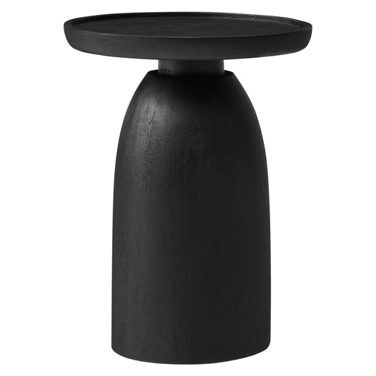 Holloway Round Wood Side Table – Elegant and Versatile Accent Table for Living Rooms and Bedrooms