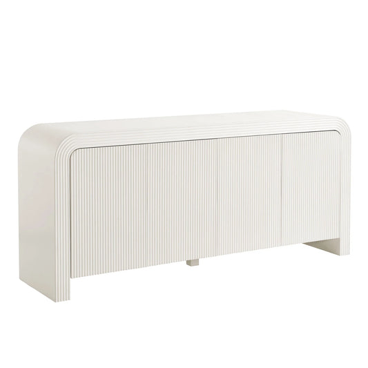 Waterflute 70" Fluted Sideboard Cabinet – Stylish and Functional Storage for Dining Rooms and Living Spaces