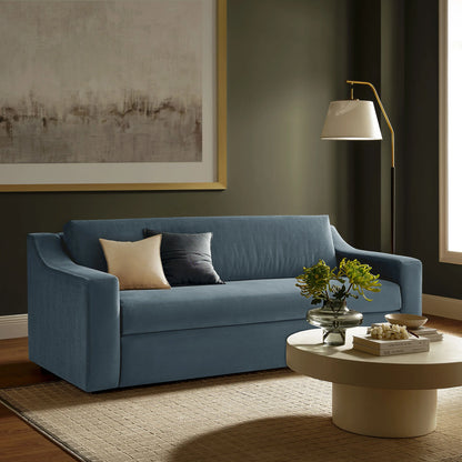 Liora Performance Velvet Sofa – Luxurious and Durable Seating for Modern Living Rooms
