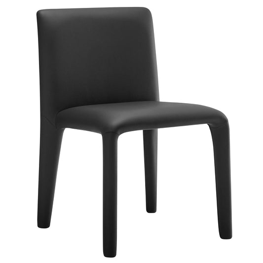 Rhodes Vegan Leather Dining Chair – Sleek and Comfortable Upholstered Seating for Modern Dining Rooms