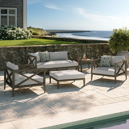 Northlake 5-Piece Outdoor Teak Wood Furniture Set