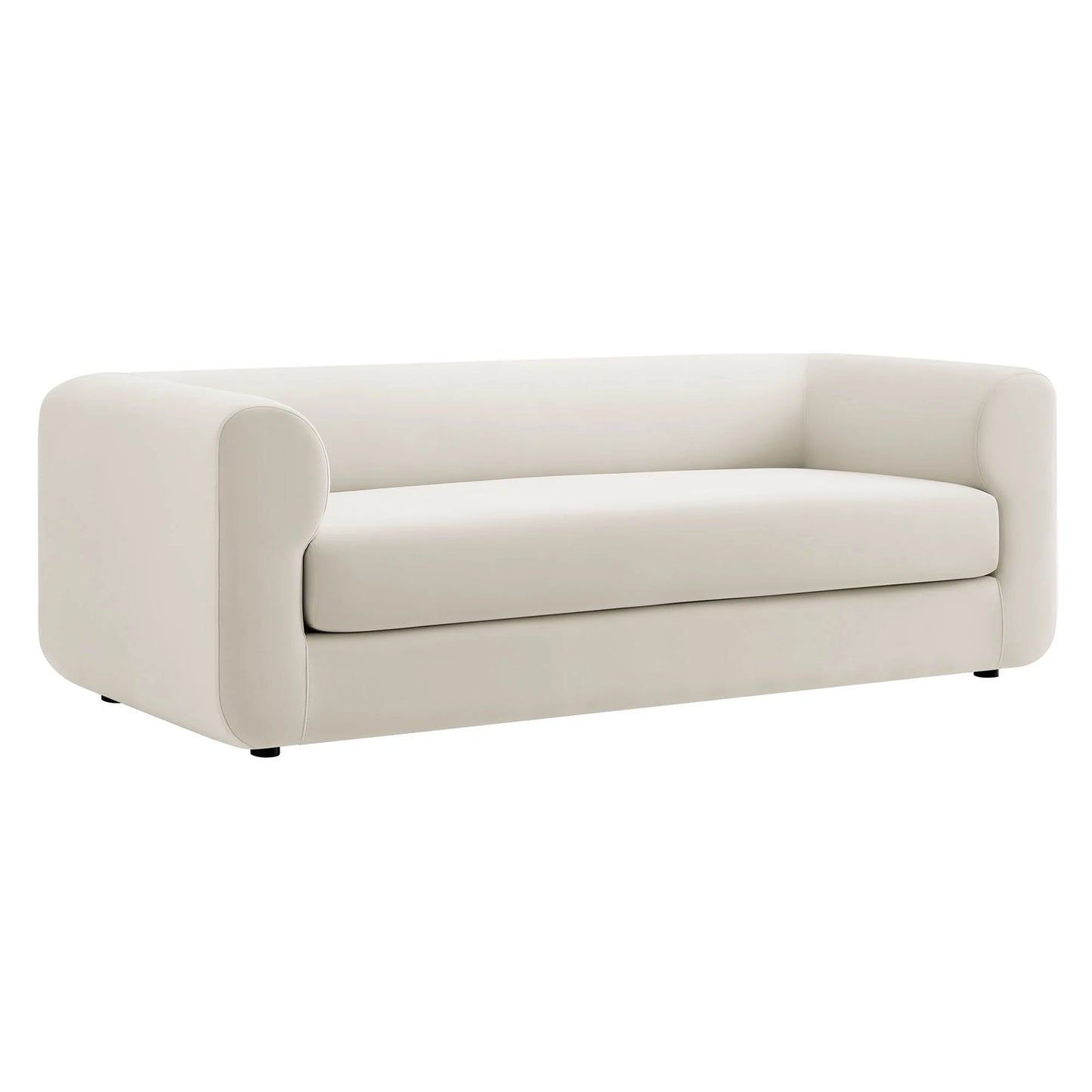 Leif 89" Performance Velvet Upholstered Sofa – Elegant and Durable Seating for Contemporary Living Rooms