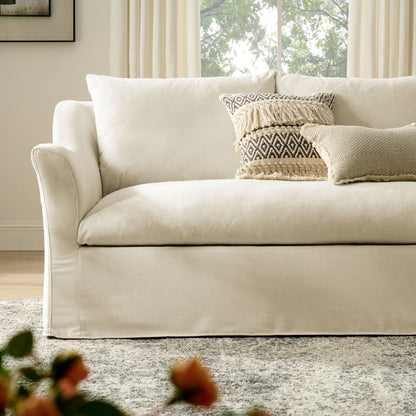 Somerset 92" Linen Blend Sofa