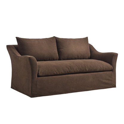 Somerset 70" Linen Blend Loveseat