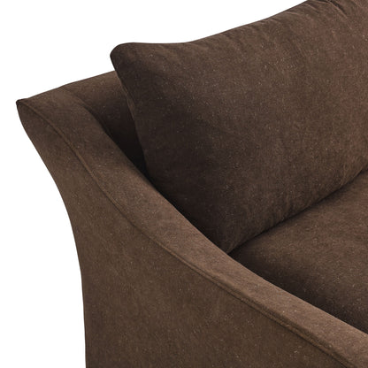 Somerset 70" Linen Blend Loveseat