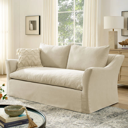 Somerset 70" Linen Blend Loveseat