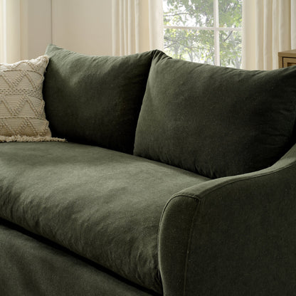 Somerset 70" Linen Blend Loveseat