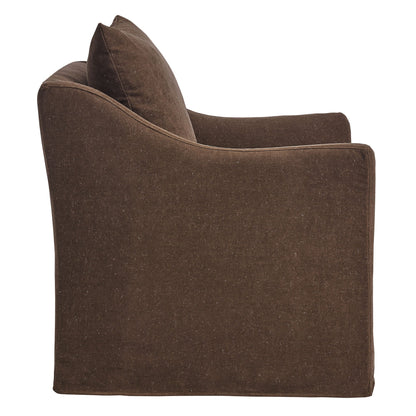 Somerset Linen Blend Upholstered Armchair