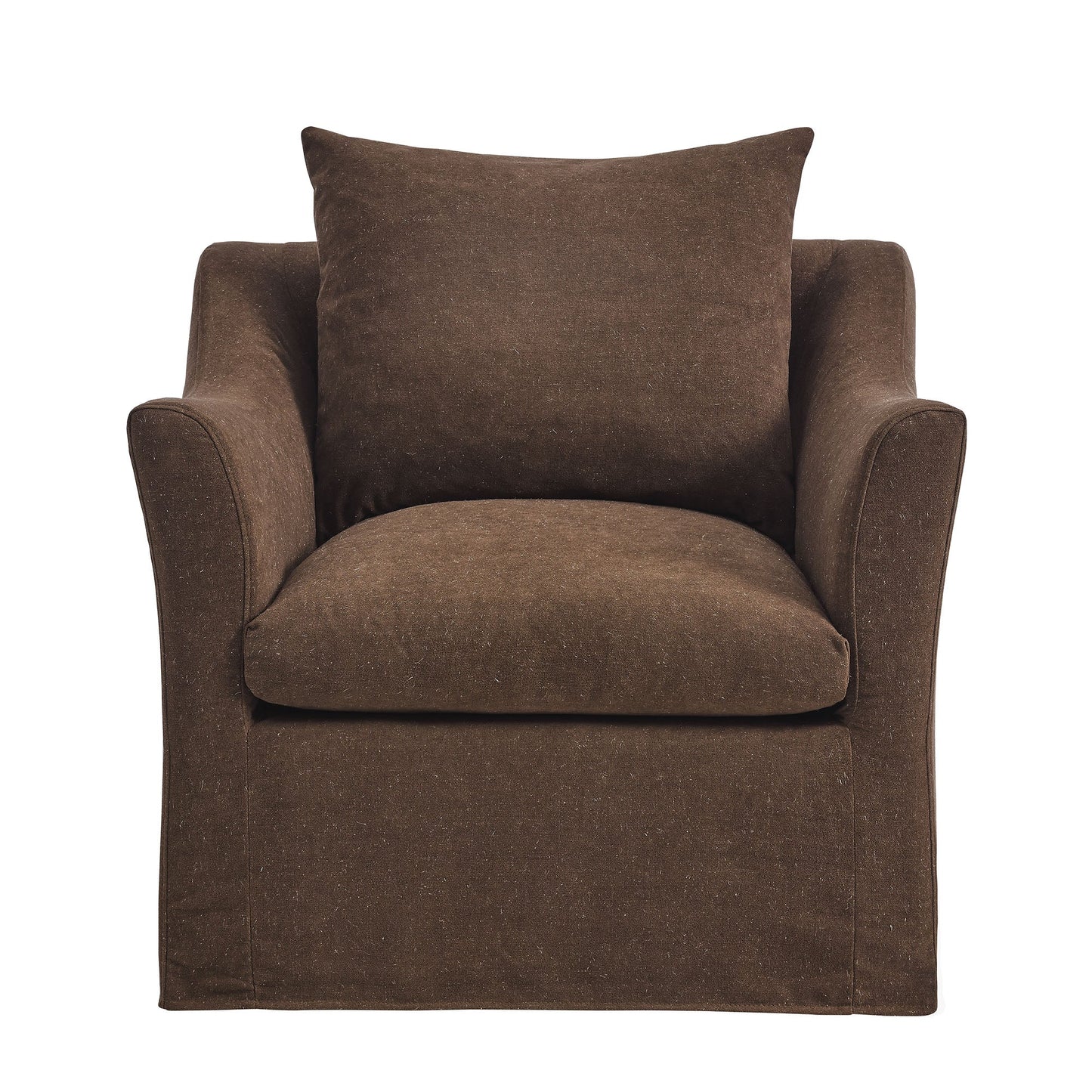 Somerset Linen Blend Upholstered Armchair