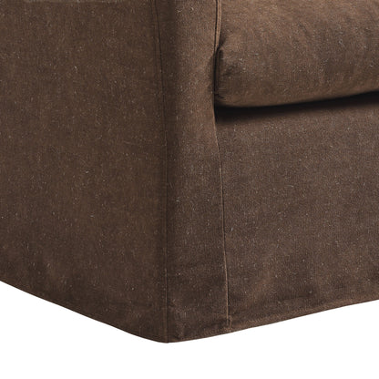 Somerset Linen Blend Upholstered Armchair