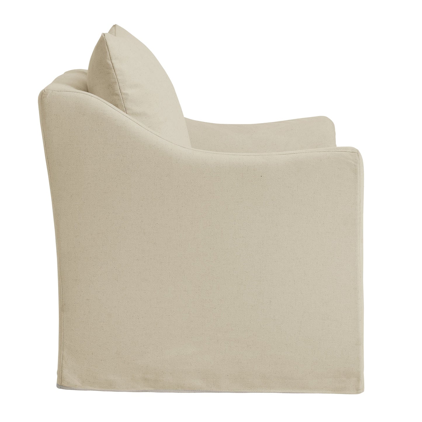 Somerset Linen Blend Upholstered Armchair