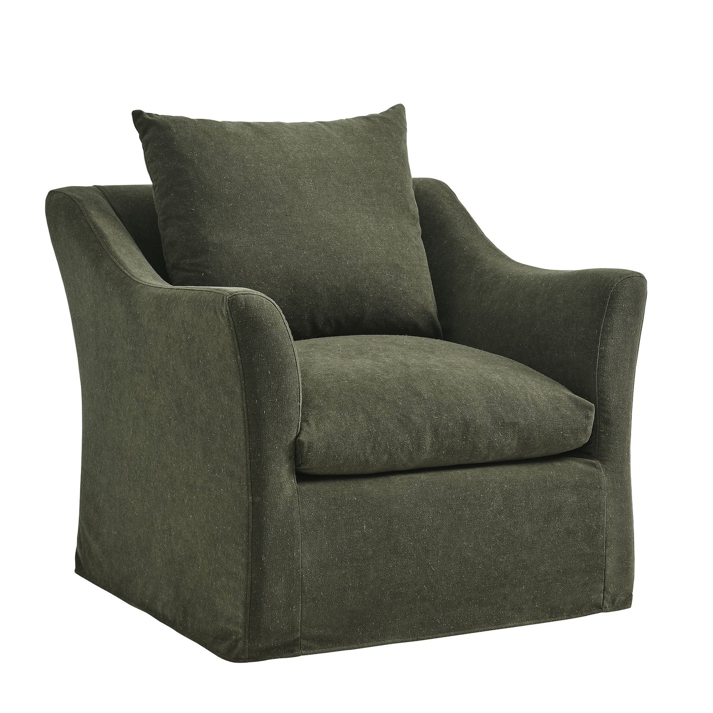 Somerset Linen Blend Upholstered Armchair