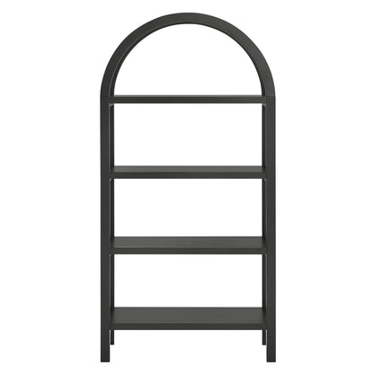 Vexley 60" Wide Arched Bookshelf – Elegant & Spacious Storage