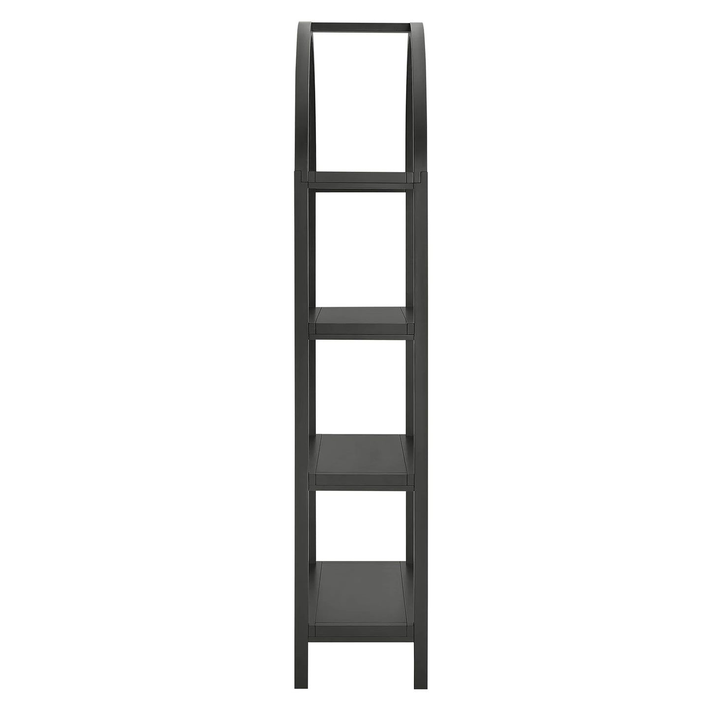 Vexley 72" Arched Bookshelf – Tall & Stylish Storage for Any Room