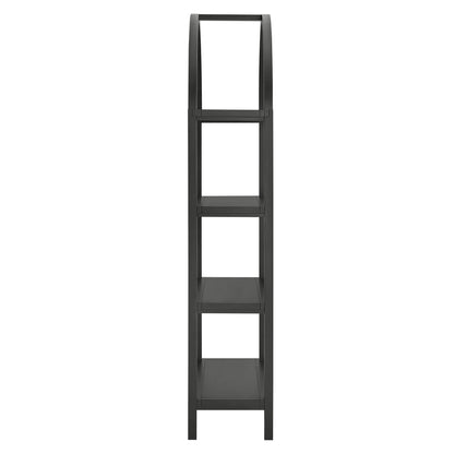Vexley 72" Arched Bookshelf – Tall & Stylish Storage for Any Room