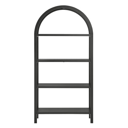 Vexley 72" Arched Bookshelf – Tall & Stylish Storage for Any Room