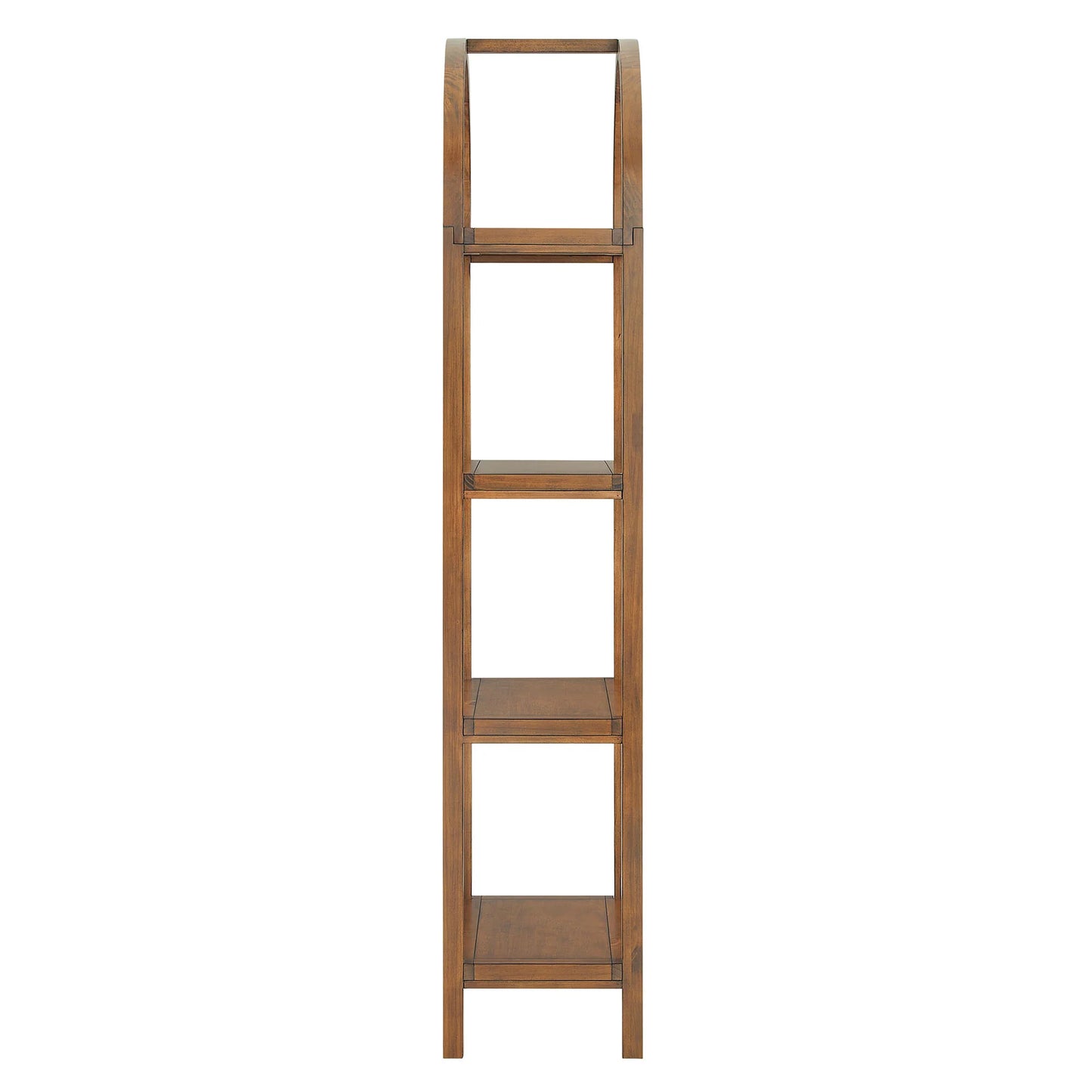 Vexley 72" Arched Bookshelf – Tall & Stylish Storage for Any Room