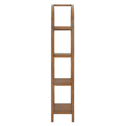 Vexley 72" Arched Bookshelf – Tall & Stylish Storage for Any Room