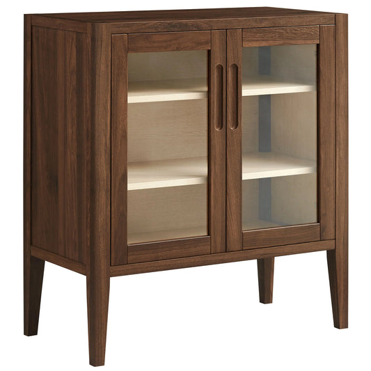 Nell 36" Accent Cabinet in Walnut  – Stylish Storage for Modern Living Spaces