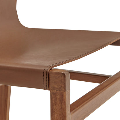 Sonora Leather Dining Side Chair – Modern Elegance & Comfort