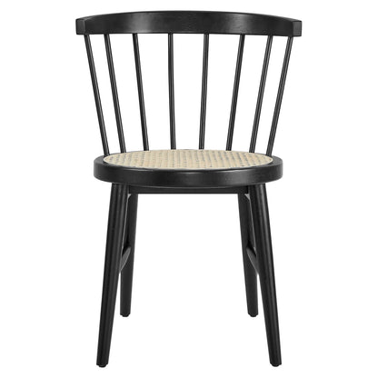 Lykke Curved Spindle Back Dining Chairs – Set of 2 Stylish Seating