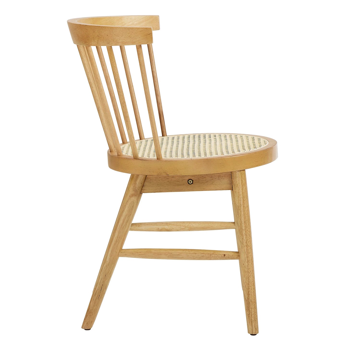 Lykke Curved Spindle Back Dining Chairs – Set of 2 Stylish Seating