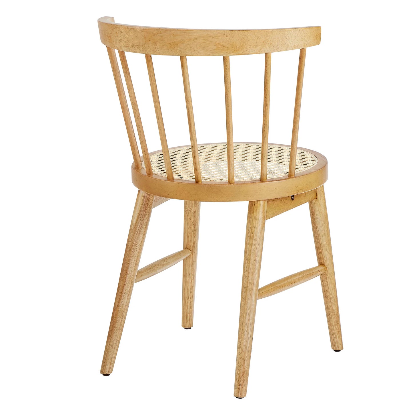 Lykke Curved Spindle Back Dining Chairs – Set of 2 Stylish Seating