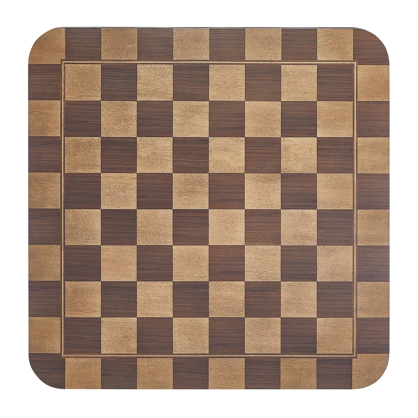 Oscar 36" Square Checkered Dining Table – Modern Geometric Kitchen Table