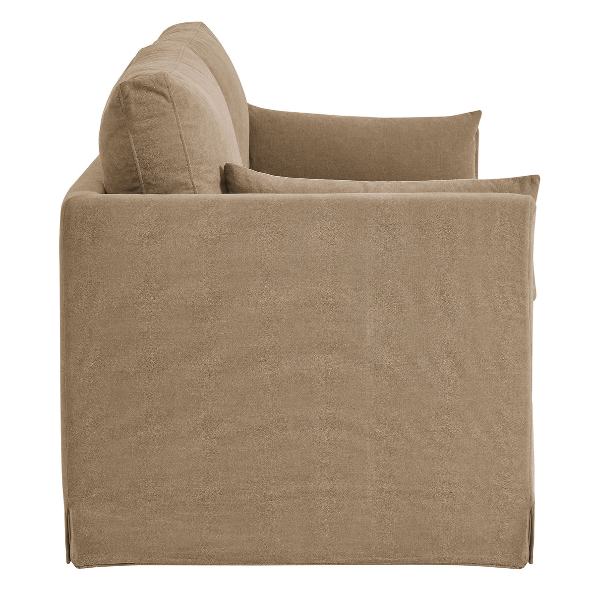 Wellfleet Slipcovered Linen‑Blend Loveseat