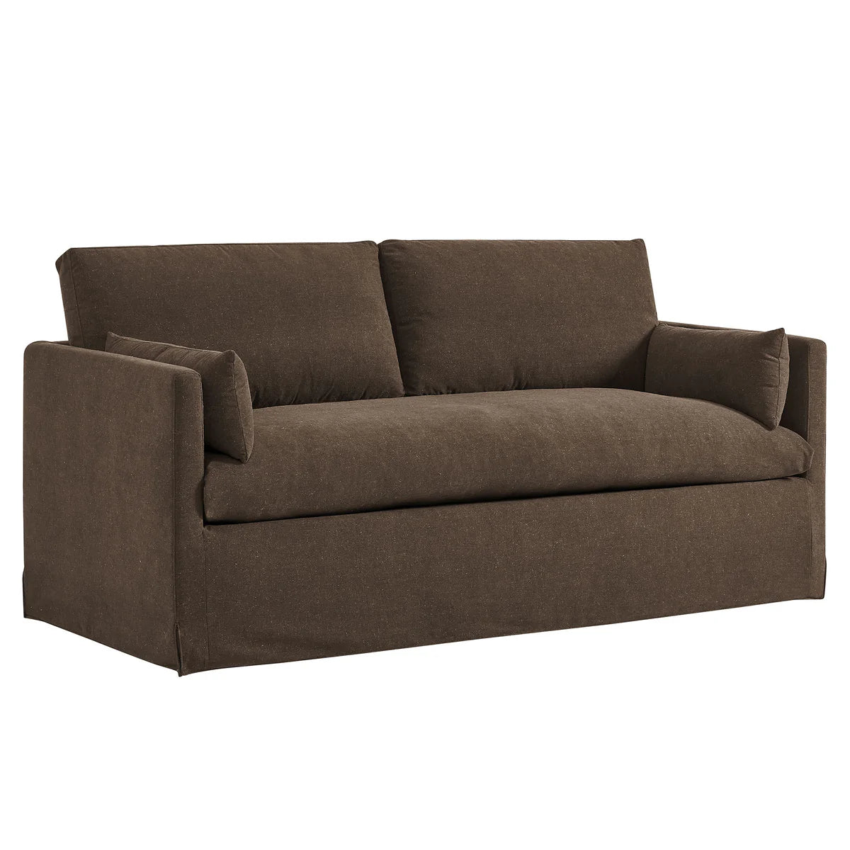 Wellfleet Slipcovered Linen‑Blend Loveseat