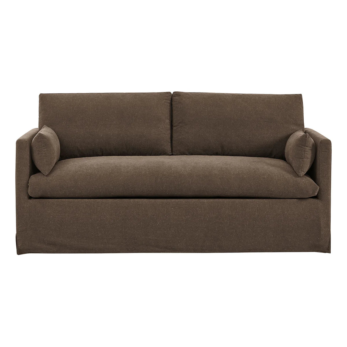 Wellfleet Slipcovered Linen‑Blend Loveseat