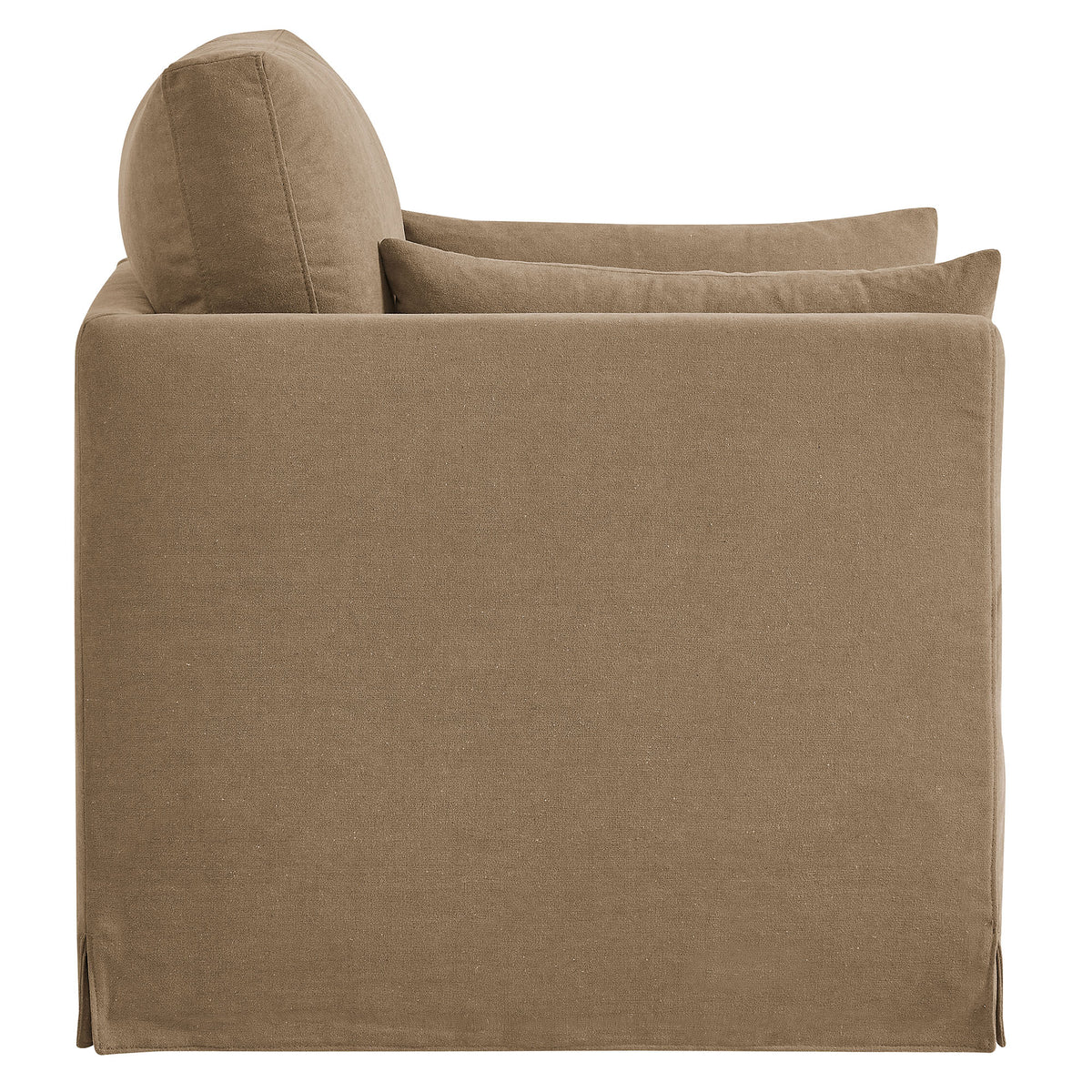 Wellfleet Slipcovered Linen‑Blend Armchair