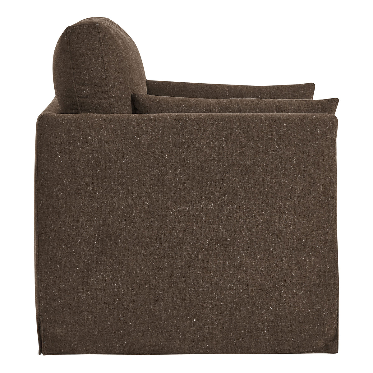 Wellfleet Slipcovered Linen‑Blend Armchair