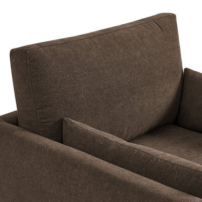 Wellfleet Slipcovered Linen‑Blend Armchair