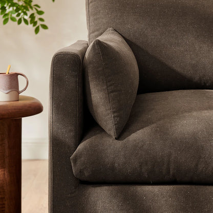 Wellfleet Slipcovered Linen‑Blend Armchair