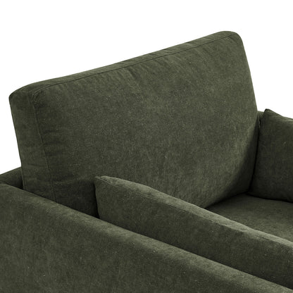 Wellfleet Slipcovered Linen‑Blend Armchair