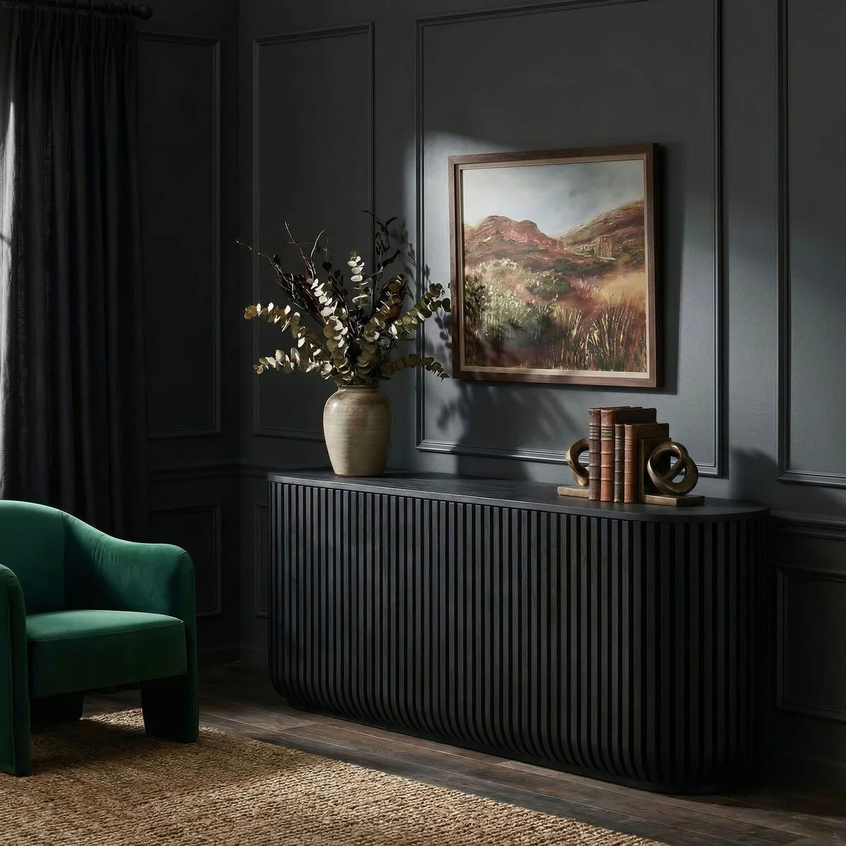 Fortitude 75 Inch Curved Sideboard